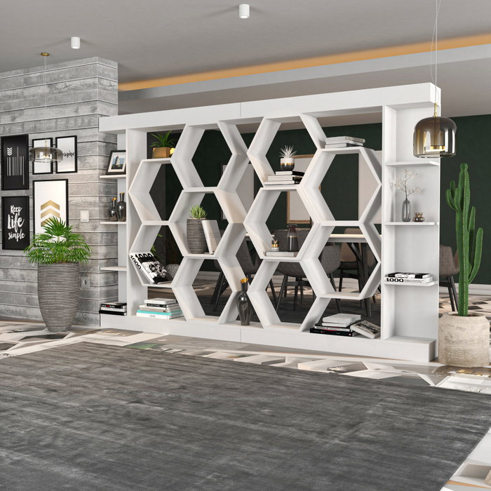Hanah Home Sueno - Estantería Blanca Hanah Home Sueno - Estantería Blanca